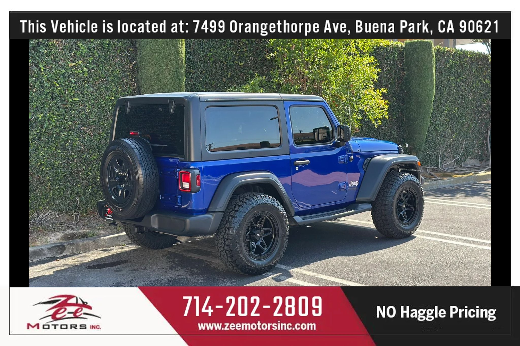 Used 2019 Jeep Wrangler Sport AWD/4WD image 7