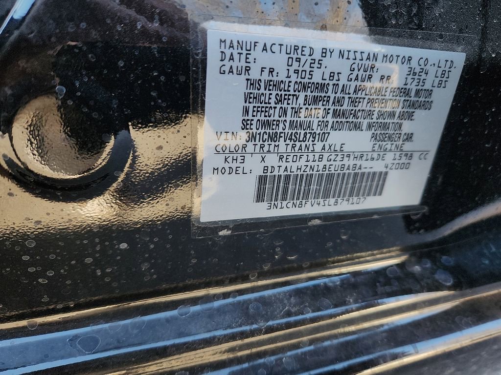 New 2025 Nissan Versa SR image 10