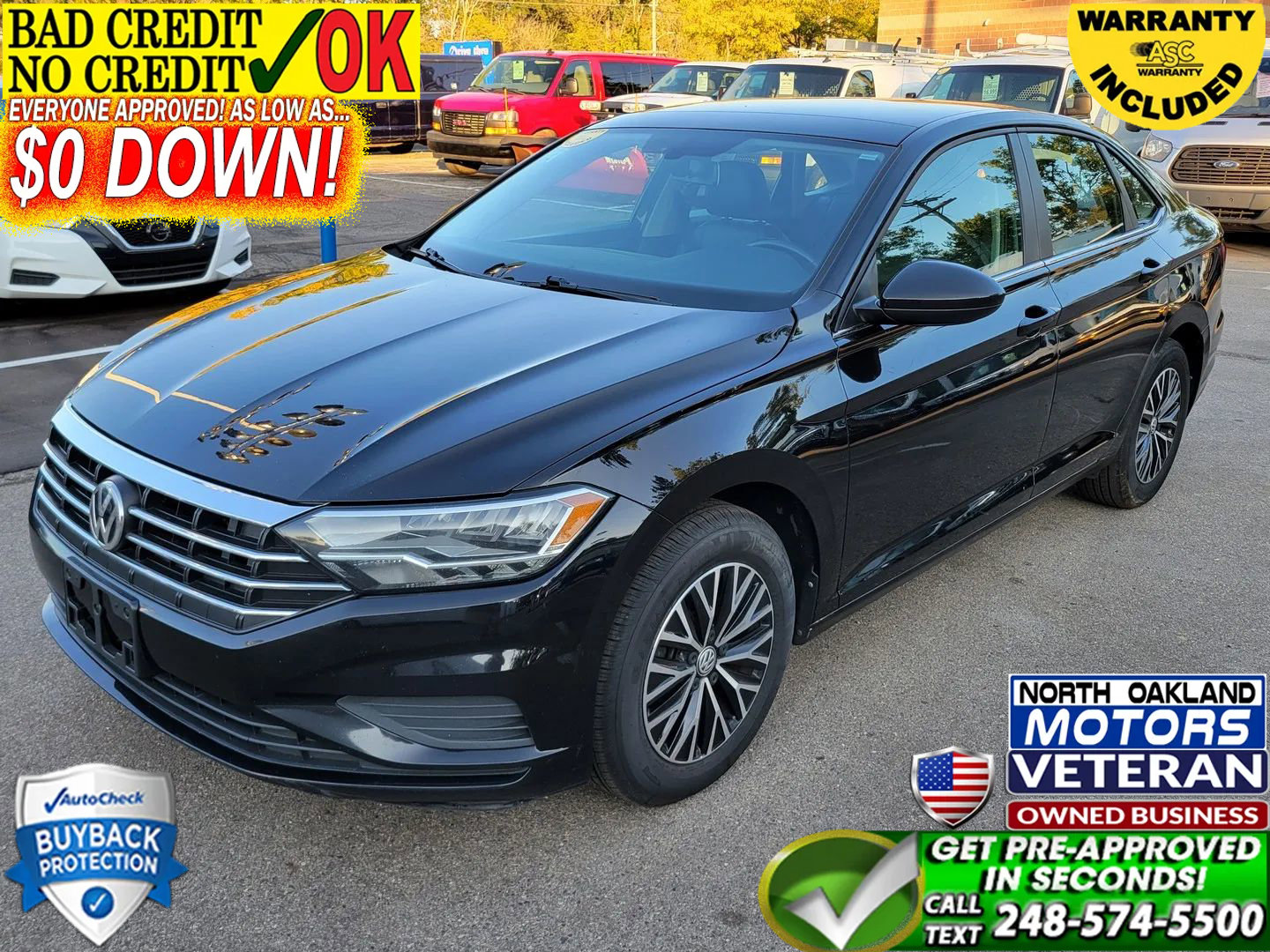 Used 2020 Volkswagen Jetta SE FWD image 1