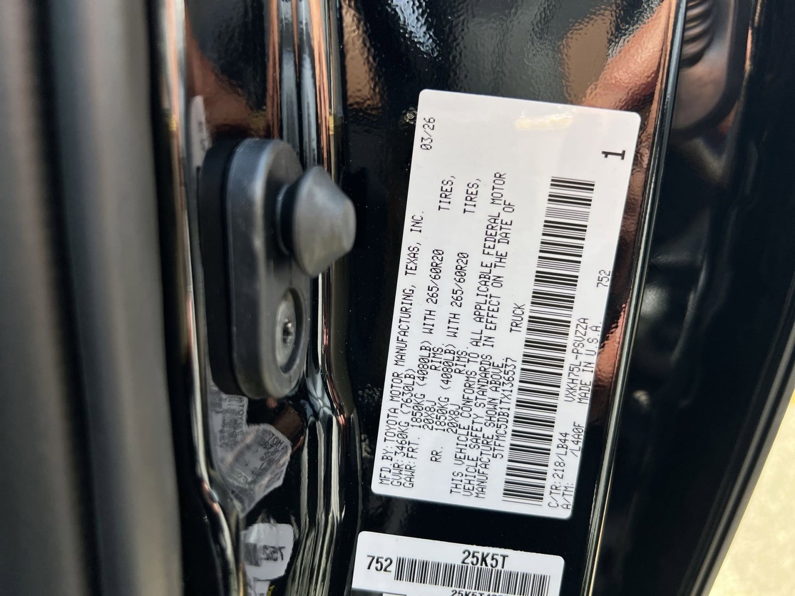 New 2026 Toyota Tundra 1794 Edition image 21