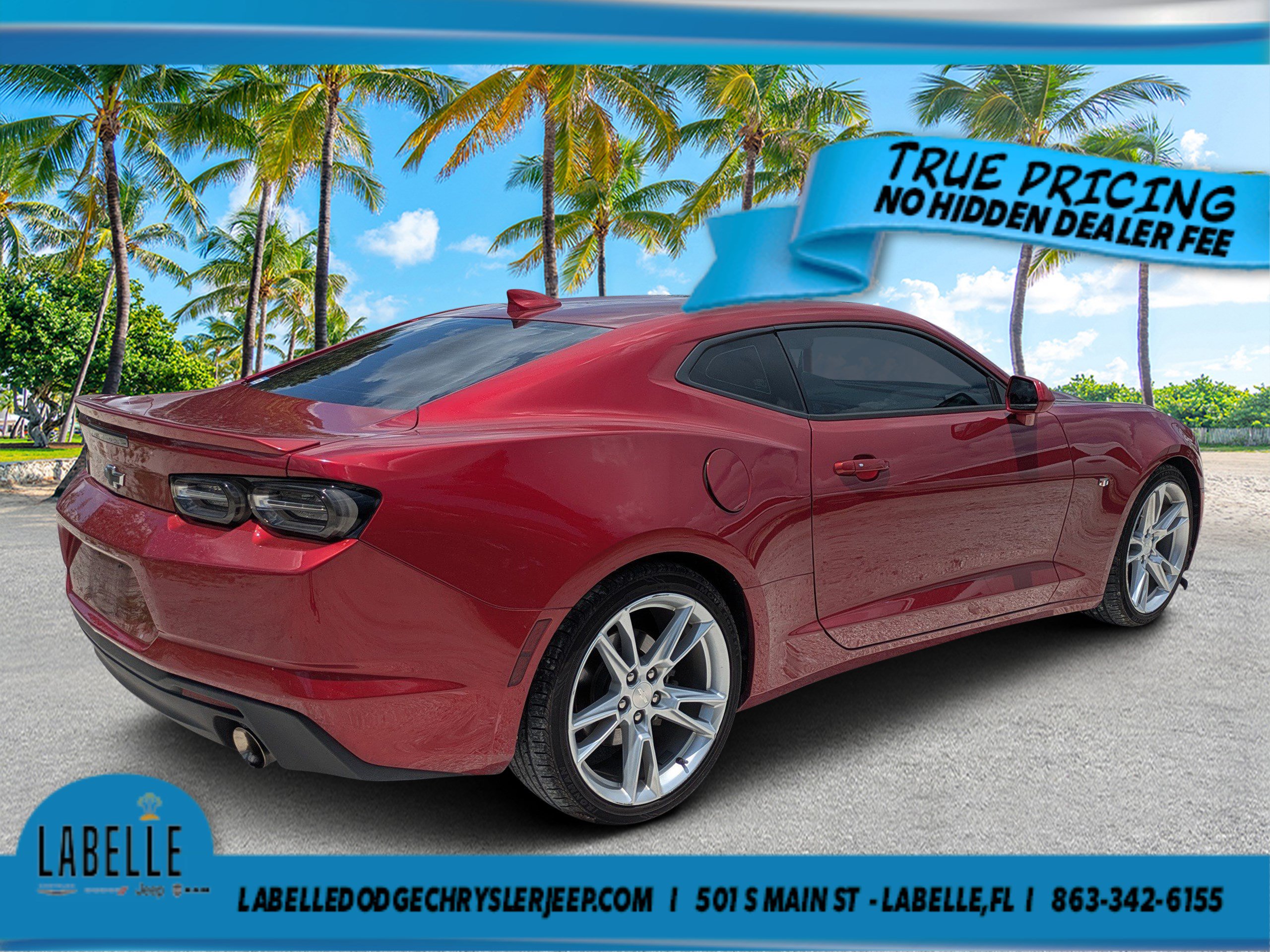Used 2020 Chevrolet Camaro LT w/ RS Package RWD image 3