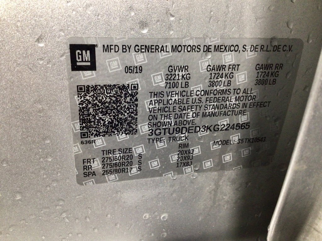 Used 2019 GMC Sierra 1500 SLT w/ SLT Premium Package image 36