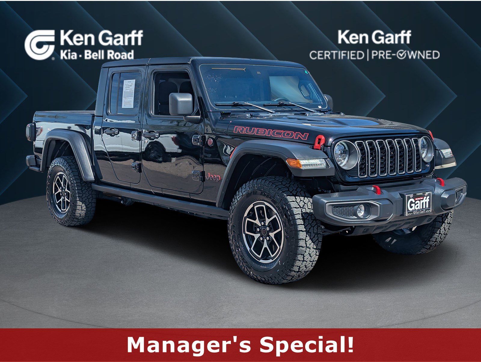 Used 2024 Jeep Gladiator Rubicon w/ Convenience Group image 1