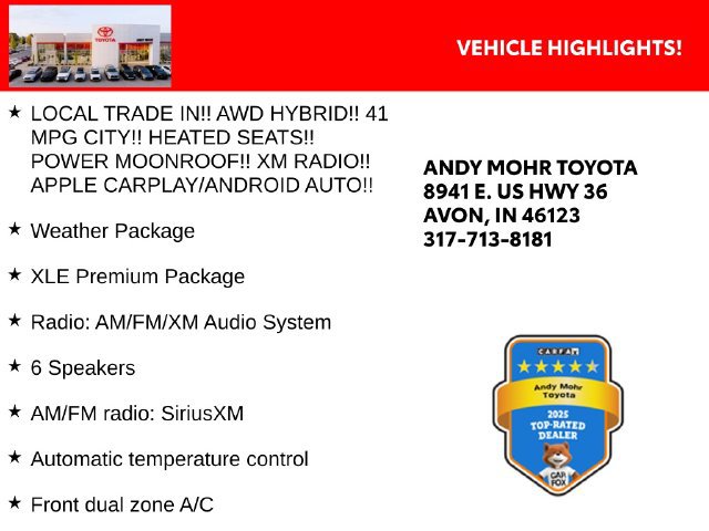 Used 2024 Toyota RAV4 XLE Premium w/ Weather Package AWD/4WD image 2