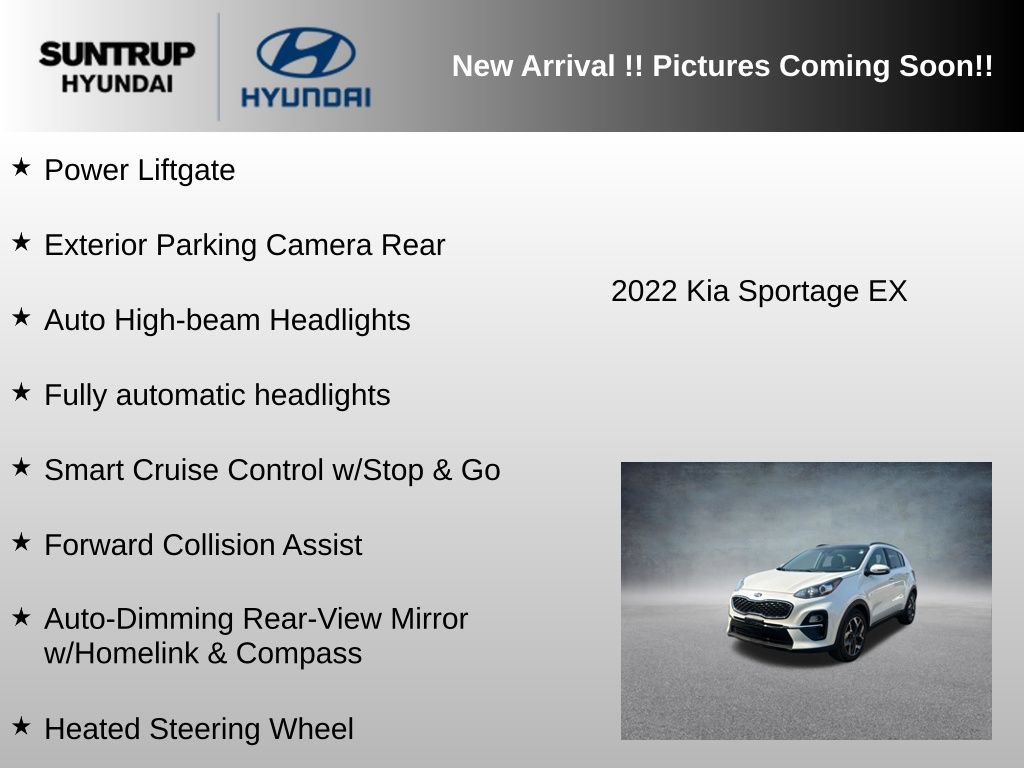 Used 2022 Kia Sportage EX w/ EX Technology Package FWD image 11