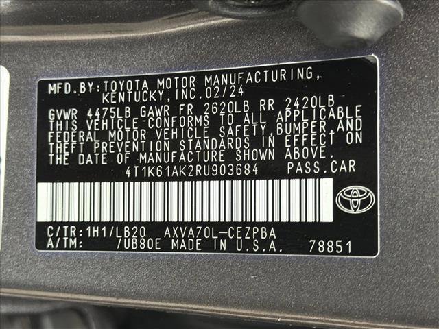 Used 2024 Toyota Camry XSE image 27
