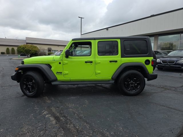 Used 2021 Jeep Wrangler Unlimited Sport image 3