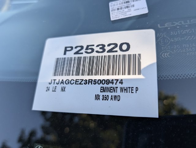 Used 2024 Lexus NX 350 AWD w/ Cold Area Package image 39