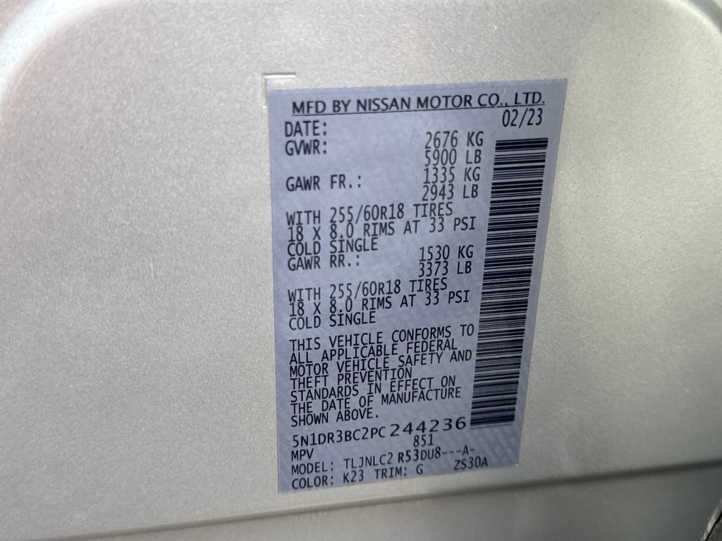 Used 2023 Nissan Pathfinder SV AWD/4WD image 58