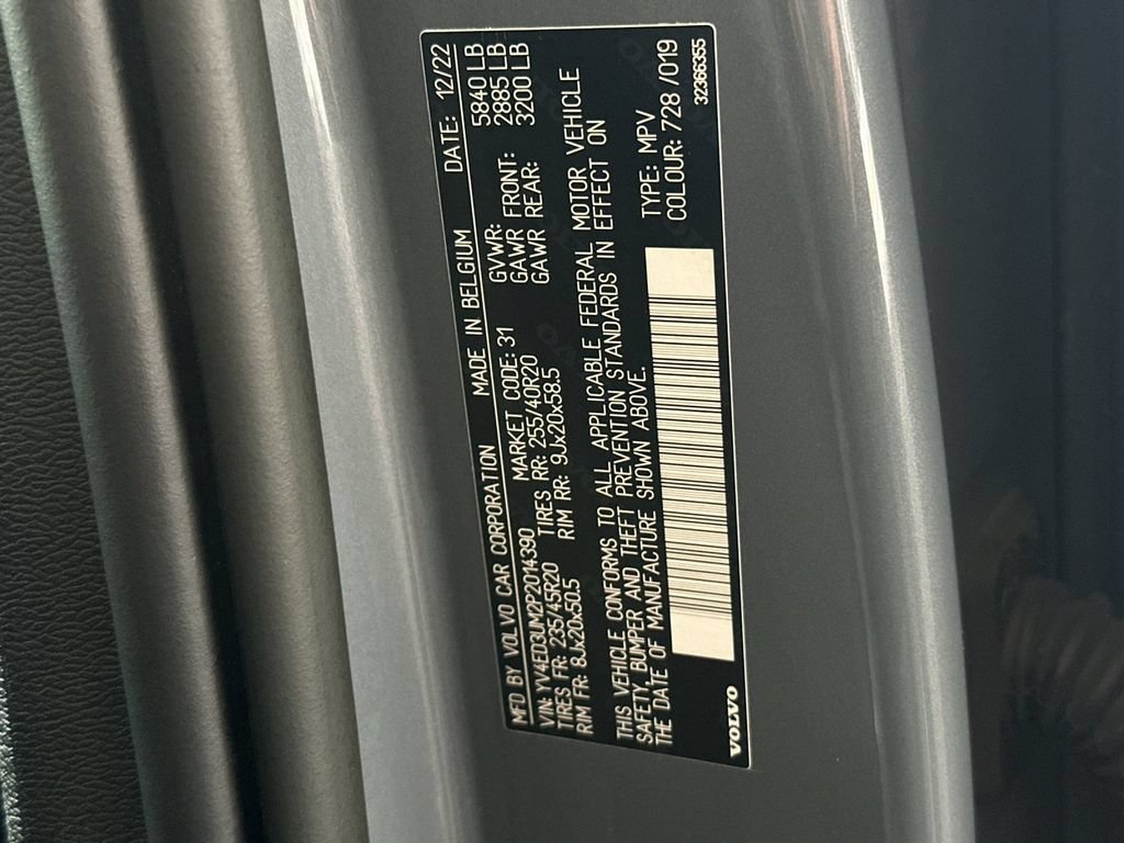 Certified 2023 Volvo XC40 Recharge Ultimate AWD/4WD image 28