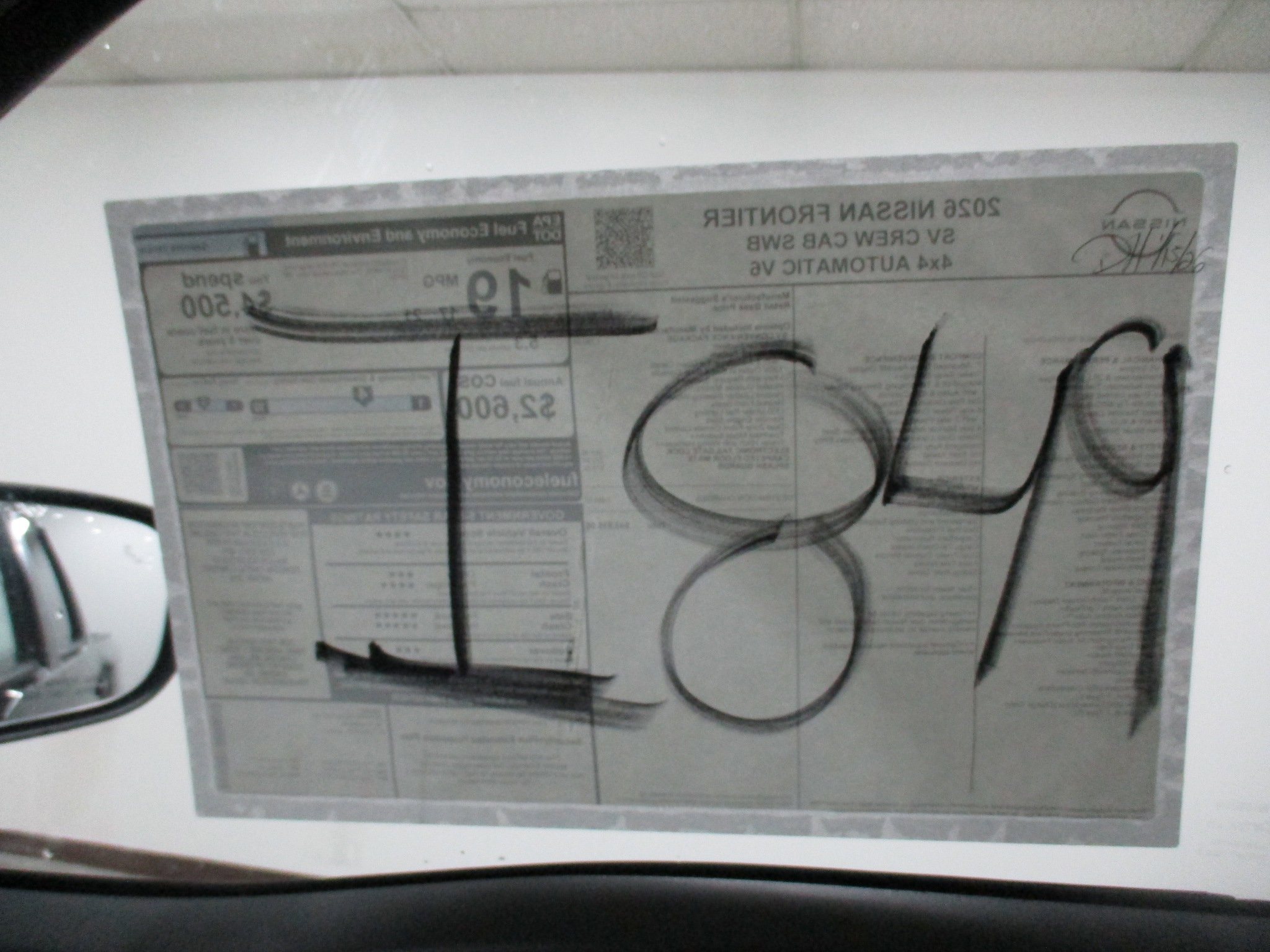 New 2026 Nissan Frontier SV w/ SV Convenience Package image 35