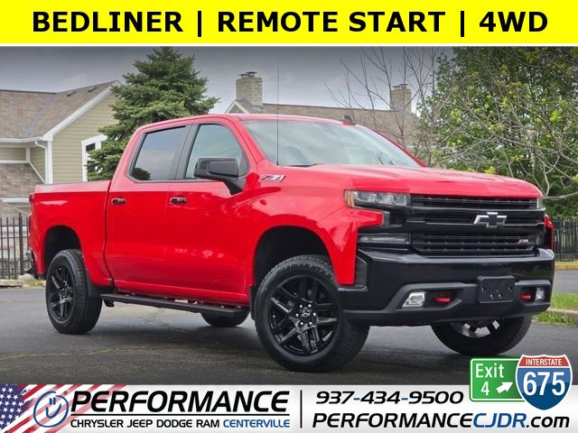 Used 2021 Chevrolet Silverado 1500 LT Trail Boss w/ Bed Protection Package AWD/4WD image 1