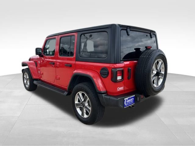 Used 2021 Jeep Wrangler Unlimited Sahara AWD/4WD image 7