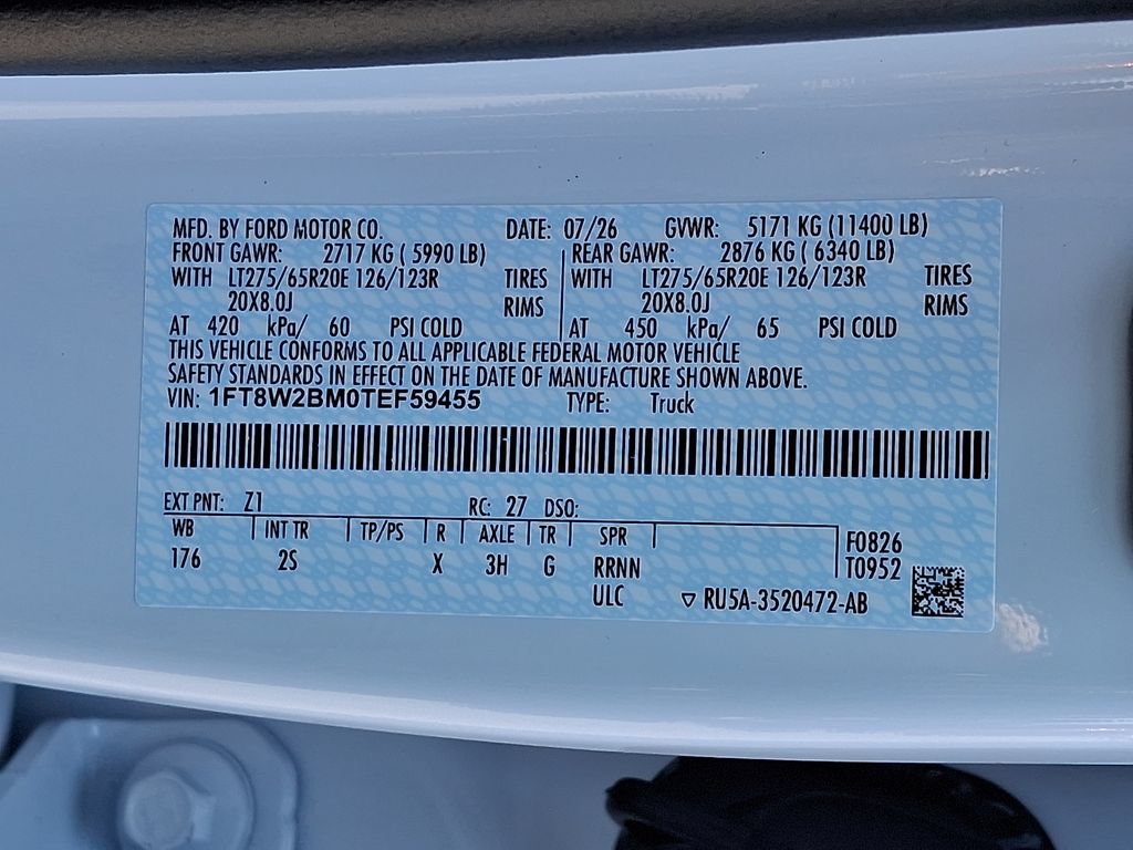 New 2026 Ford F250 XLT w/ XLT Premium Package AWD/4WD image 16
