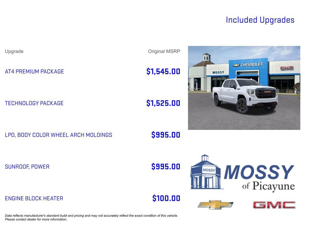 New 2026 GMC Sierra 1500 AT4 w/ AT4 Premium Package AWD/4WD image 9