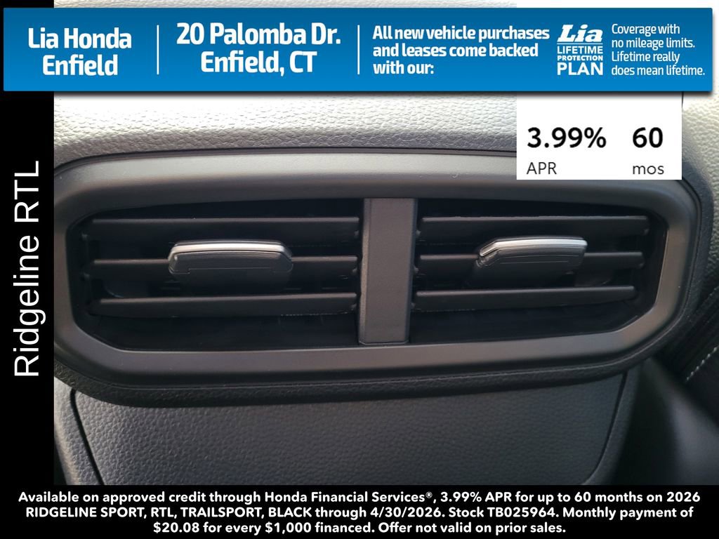 New 2026 Honda Ridgeline RTL image 29