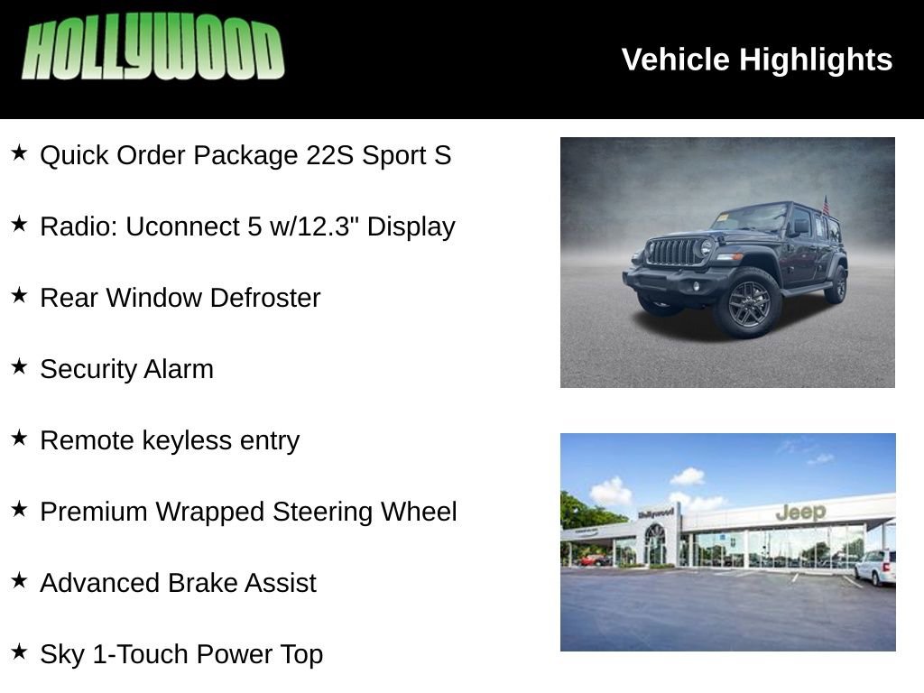 Used 2025 Jeep Wrangler Sport S image 3