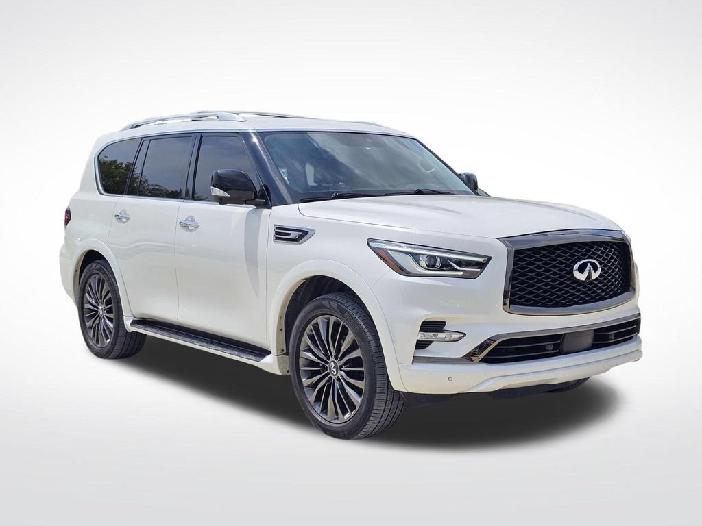 Used 2021 INFINITI QX80 Premium Select w/ Cargo Package RWD 360° Tour