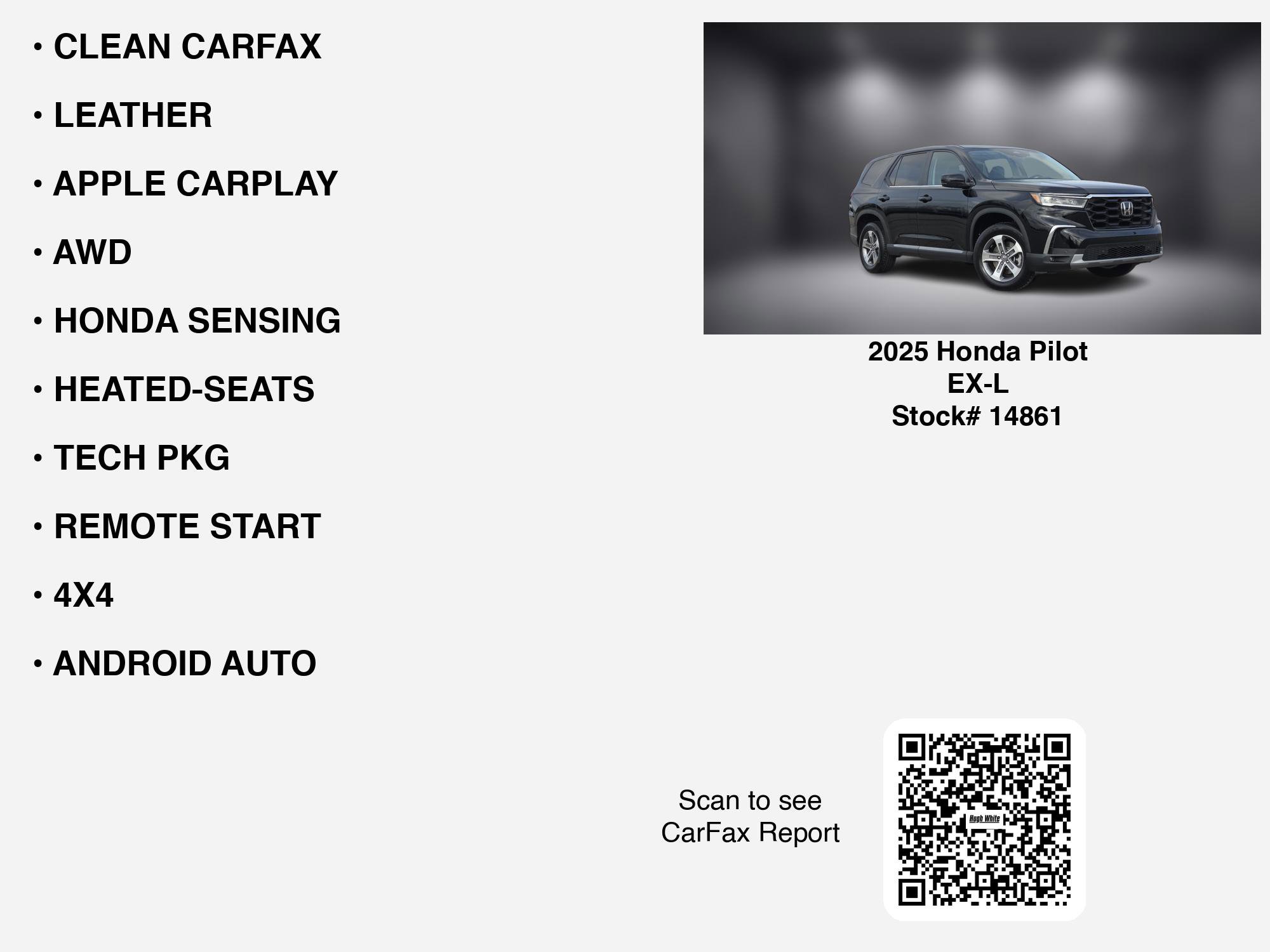Used 2025 Honda Pilot EX-L image 7