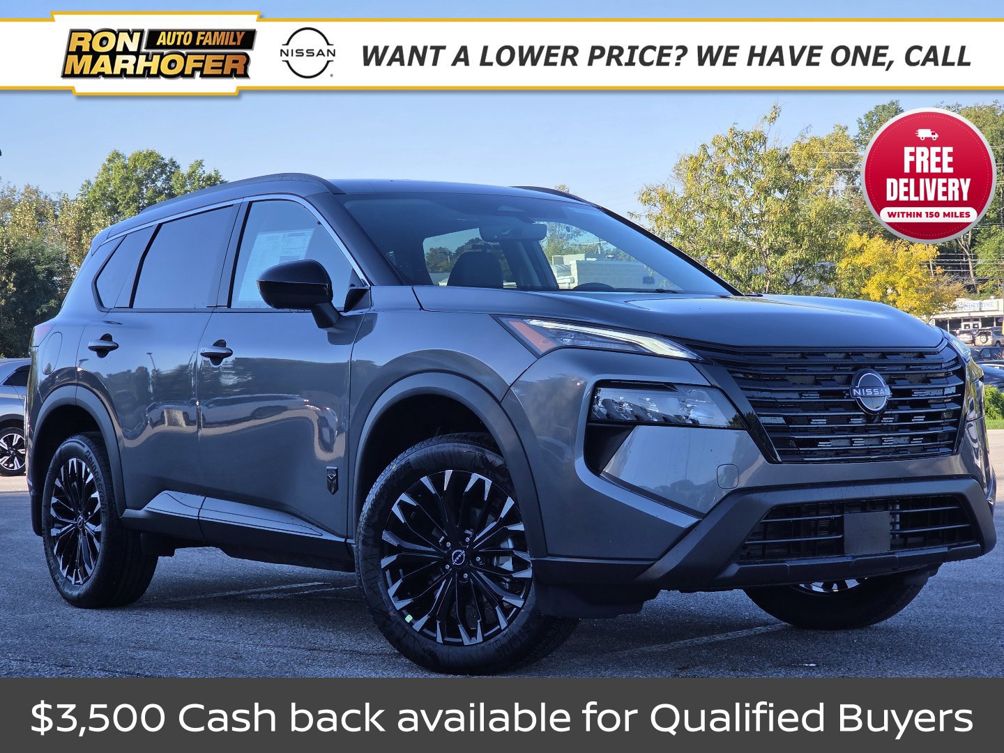 New 2026 Nissan Rogue Dark Armor AWD/4WD 360° Tour