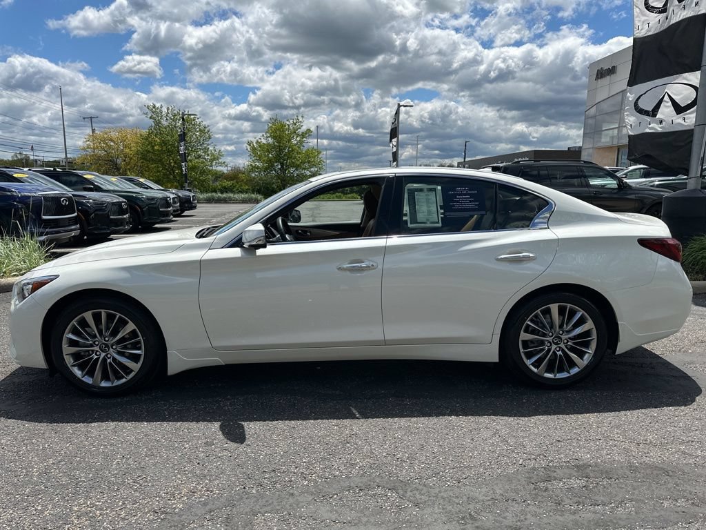 Used 2023 INFINITI Q50 Luxe w/ Cargo Package AWD/4WD image 3