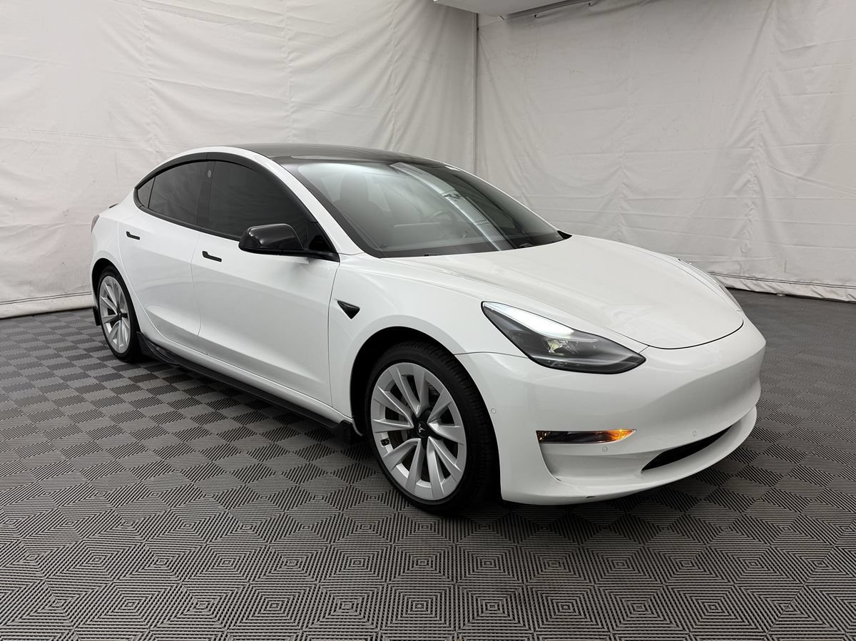 Used 2021 Tesla Model 3 Long Range AWD/4WD image 3