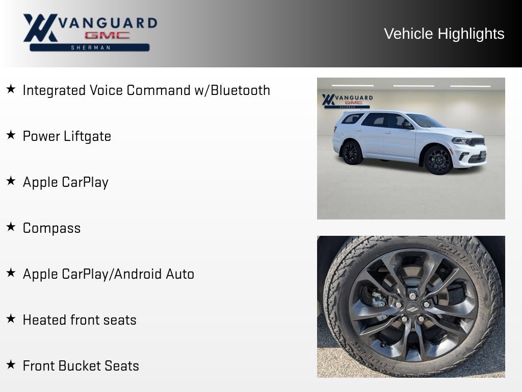 Used 2022 Dodge Durango GT w/ Blacktop Package RWD image 5