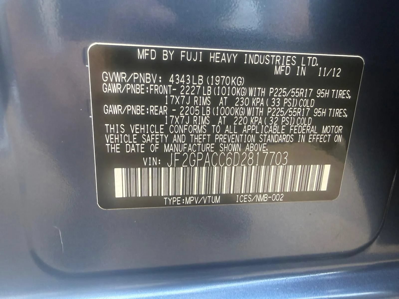 Used 2013 Subaru Crosstrek 2.0i Premium AWD/4WD image 31