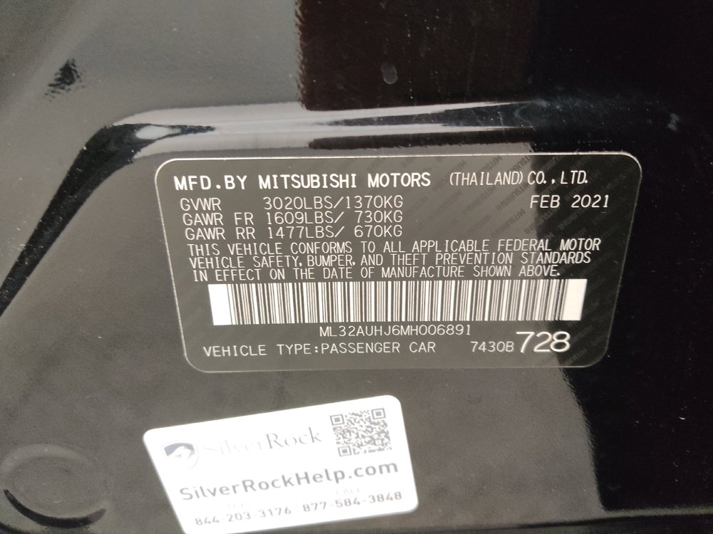 Used 2021 Mitsubishi Mirage ES image 33