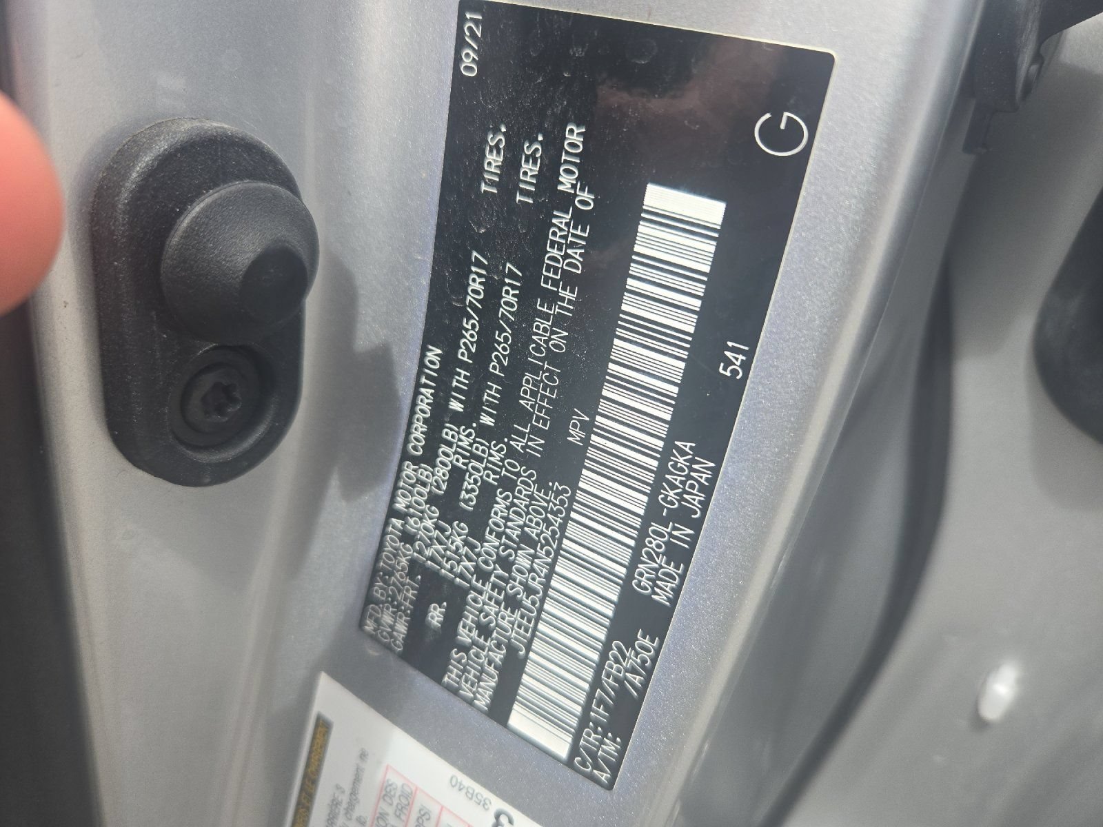 Used 2022 Toyota 4Runner SR5 RWD image 26