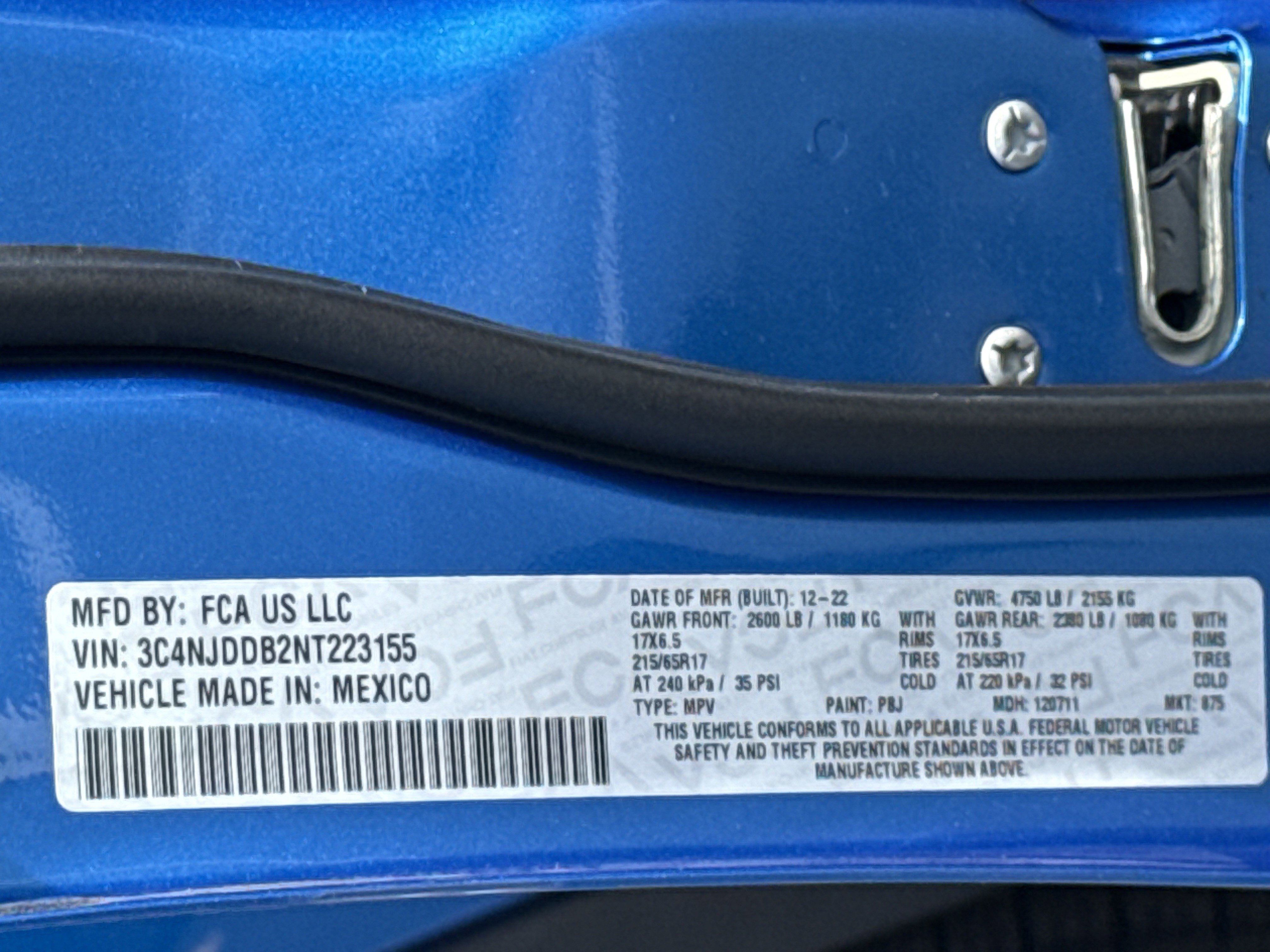 Used 2022 Jeep Compass Trailhawk w/ Trailhawk Elite Group image 34