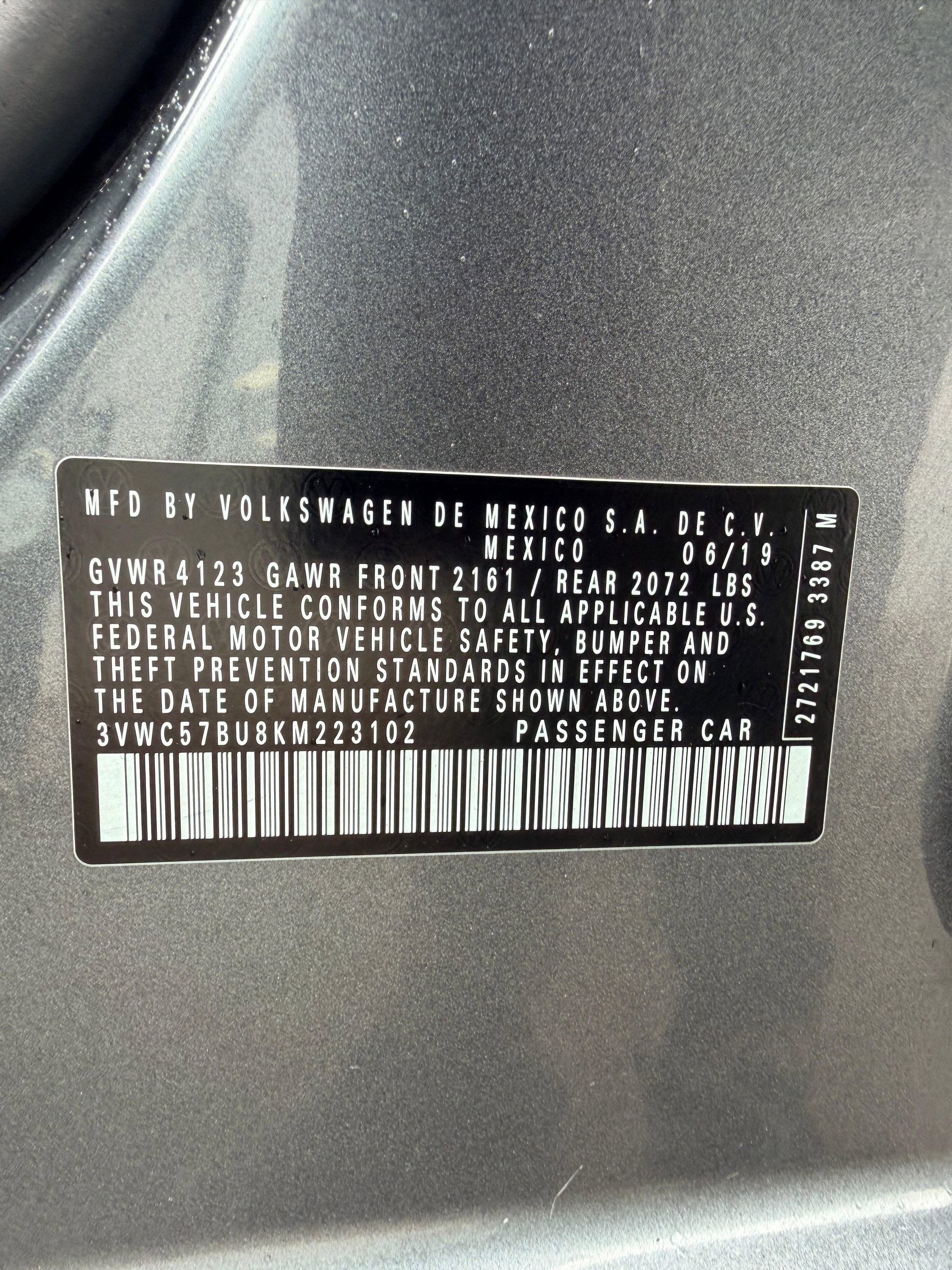 Used 2019 Volkswagen Jetta S w/ Driver Assistance Package image 27