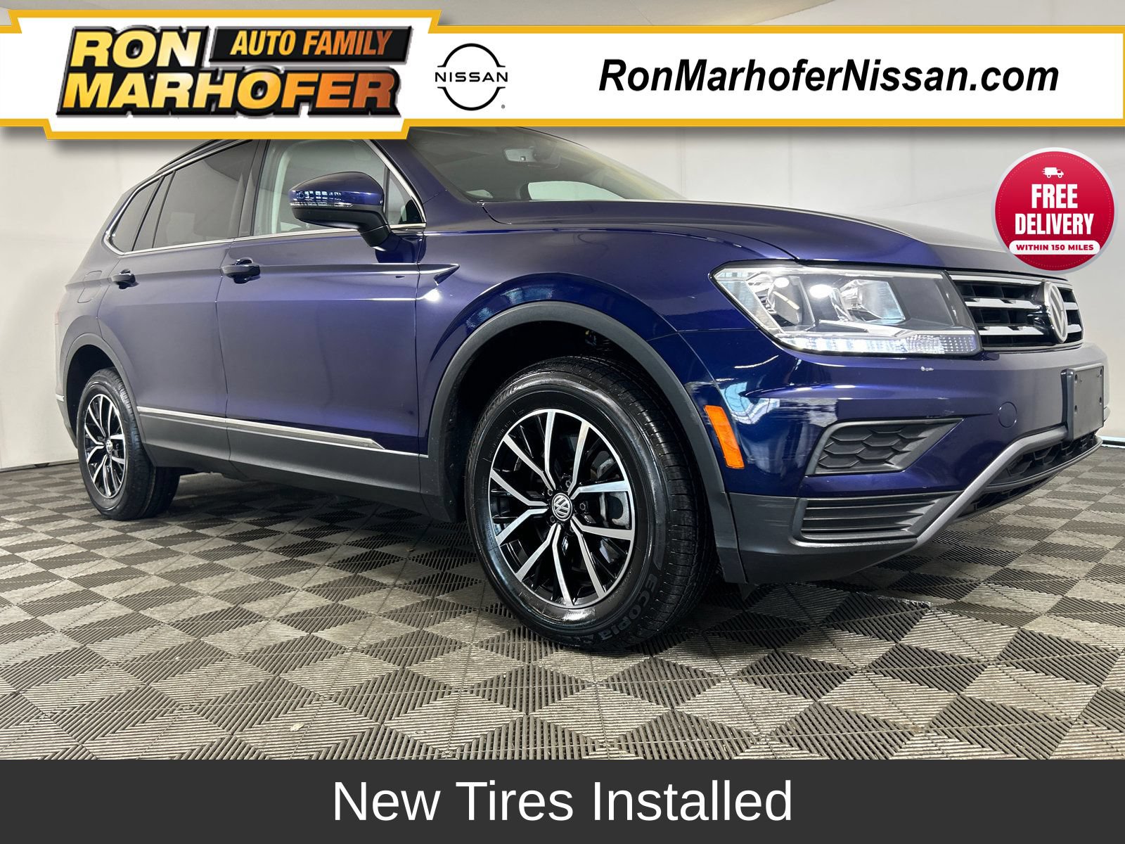 Used 2021 Volkswagen Tiguan SE w/ Panoramic Sunroof Package