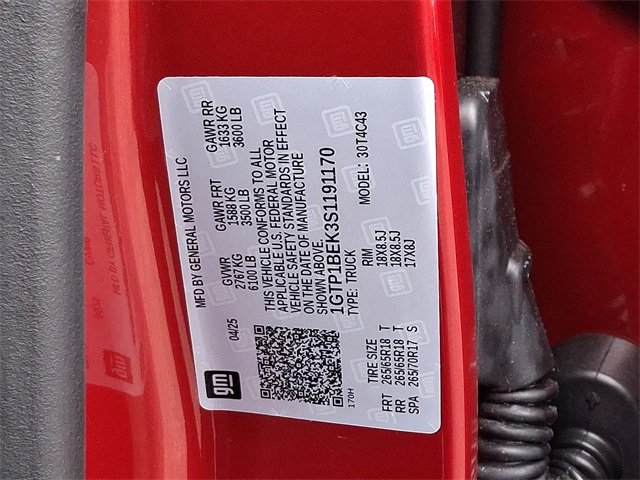 New 2025 GMC Canyon Elevation w/ Convenience Package image 16