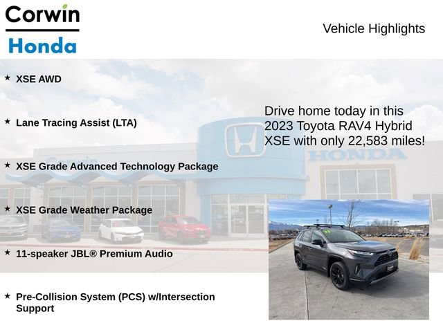 Used 2023 Toyota RAV4 XSE image 7