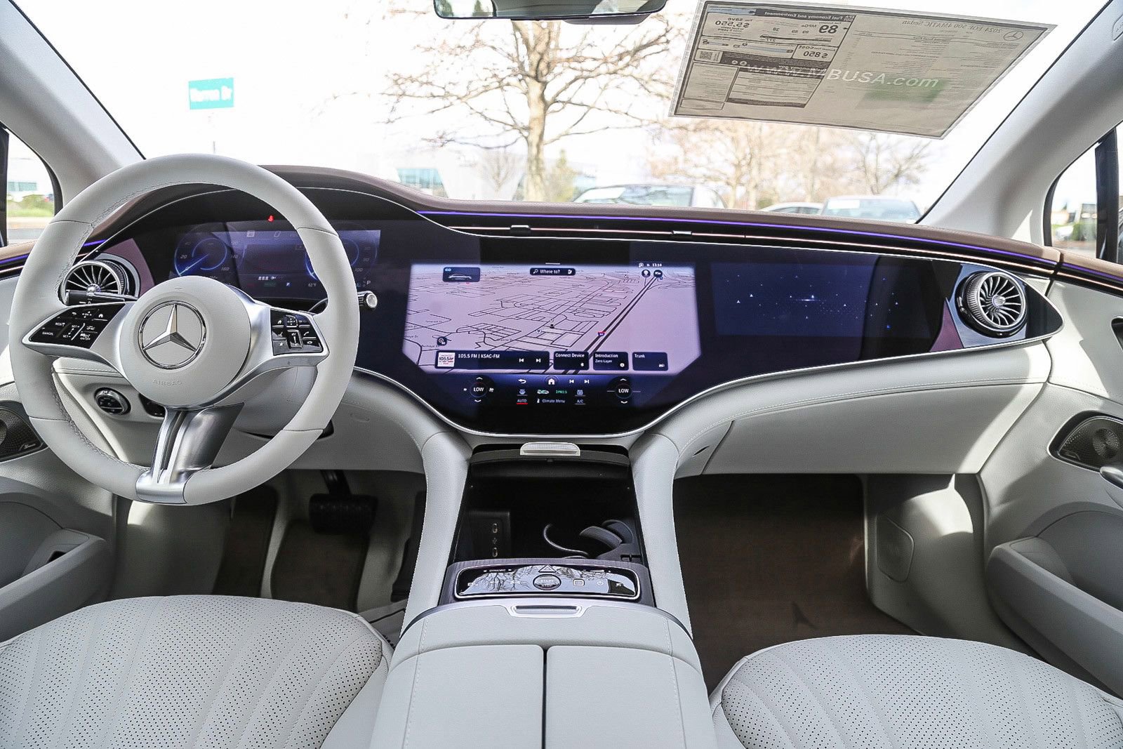 New 2024 Mercedes-Benz EQE 500 4MATIC Sedan image 9