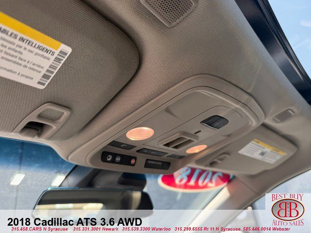 Used 2018 Cadillac ATS Premium Luxury AWD/4WD image 25