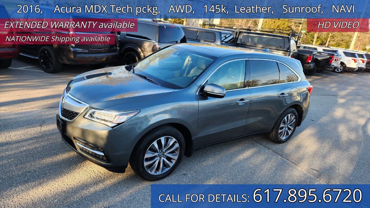Used 2016 Acura MDX SH-AWD w/ Technology Package image 1
