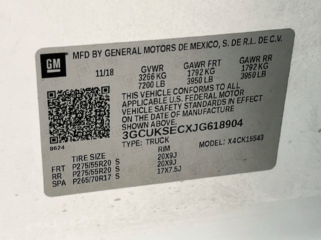 Used 2018 Chevrolet Silverado 1500 LTZ w/ Sport Package AWD/4WD image 27
