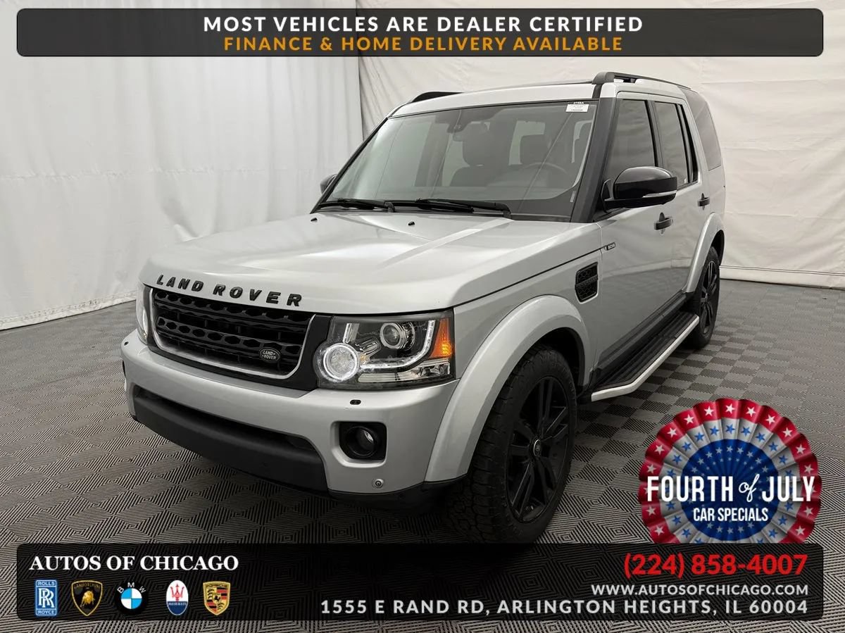 Used 2016 Land Rover LR4 HSE Silver Edition AWD/4WD image 1