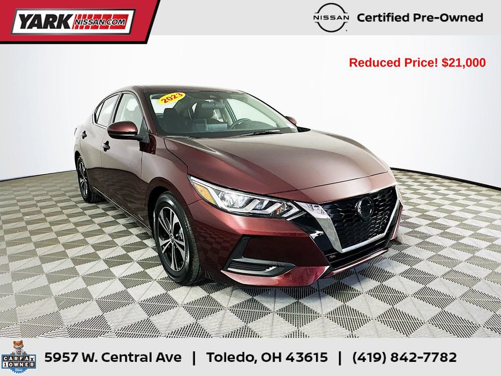 Certified 2023 Nissan Sentra SV w/ Trunk Package FWD image 1