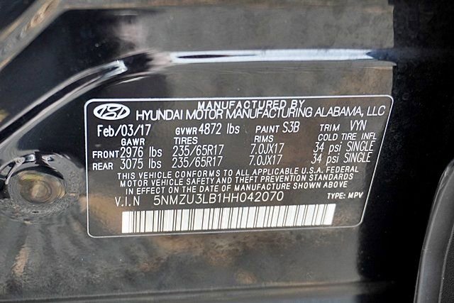 Used 2017 Hyundai Santa Fe Sport w/ 2.4L Tech Package 04 FWD image 34