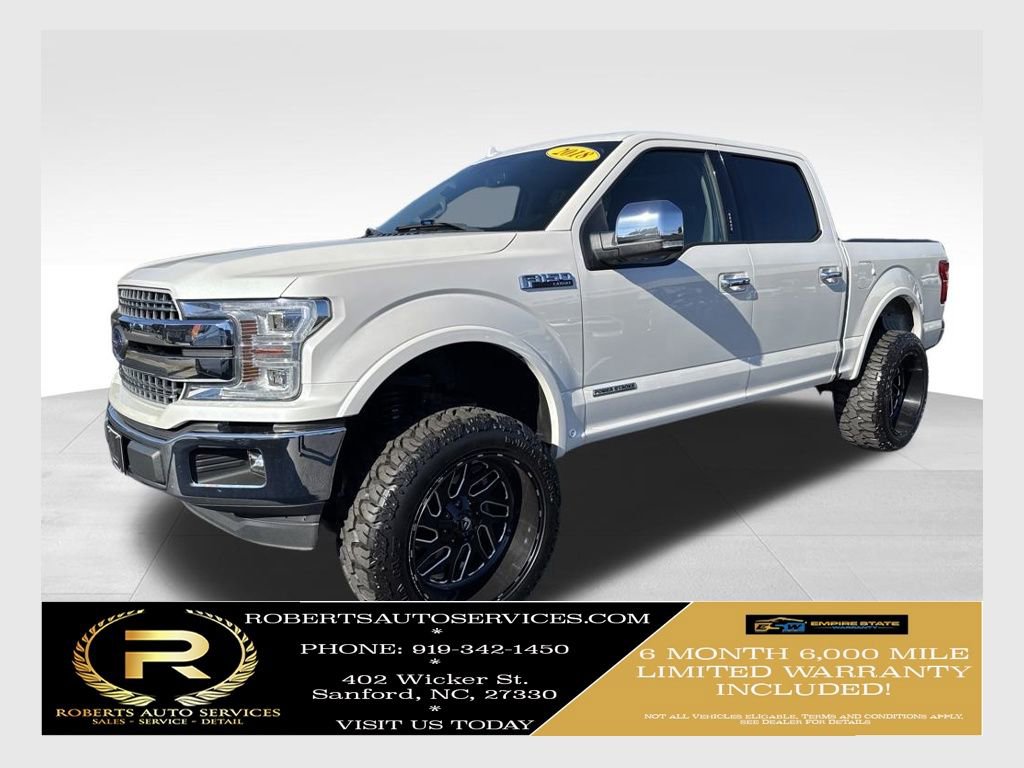 Used 2018 Ford F150 Lariat w/ Equipment Group 502A Luxury