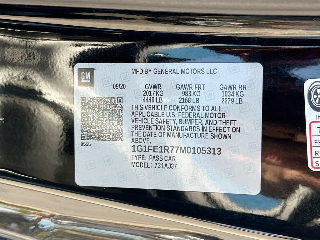 Used 2021 Chevrolet Camaro SS RWD image 29