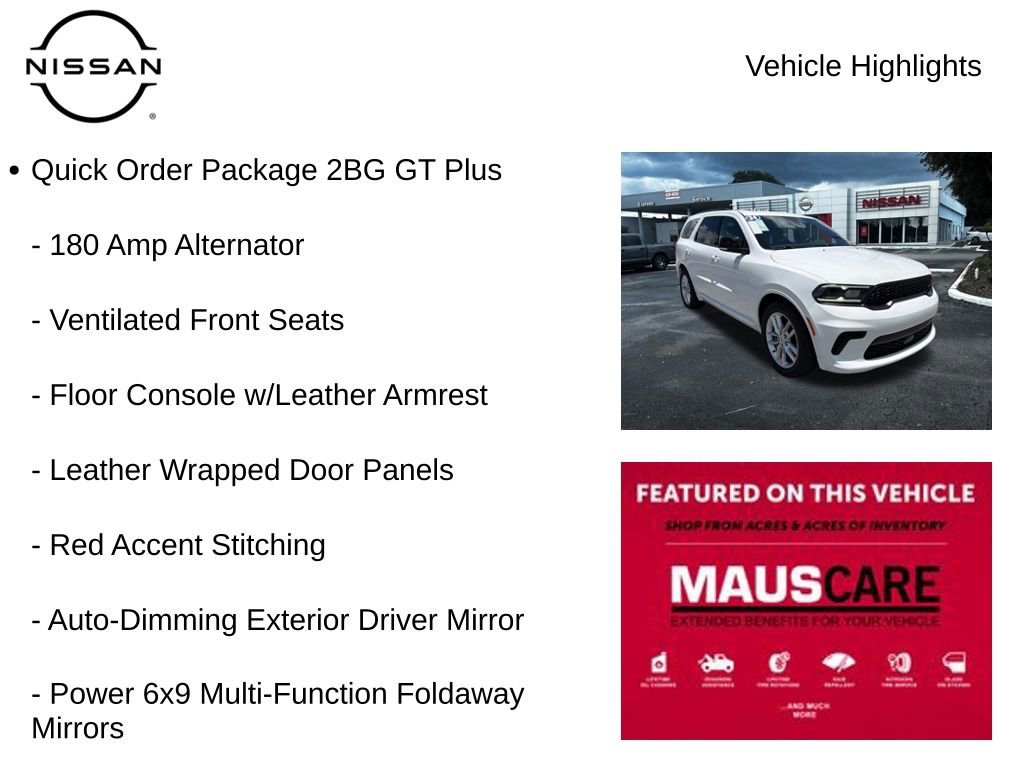 Used 2024 Dodge Durango GT RWD image 8