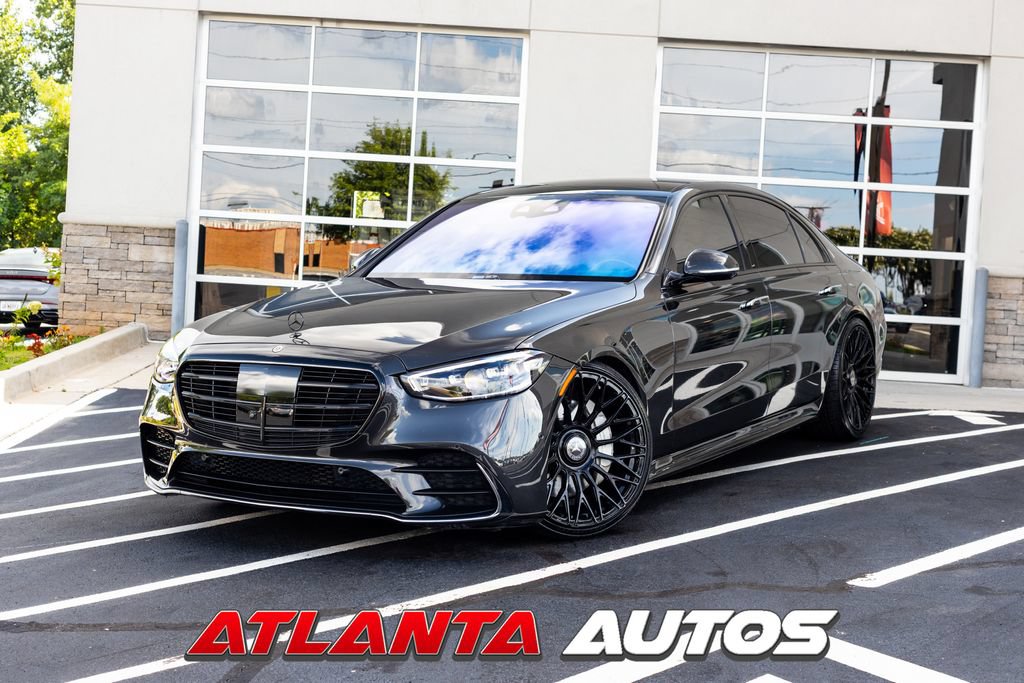 Used 2021 Mercedes-Benz S 580 4MATIC Sedan w/ AMG Line
