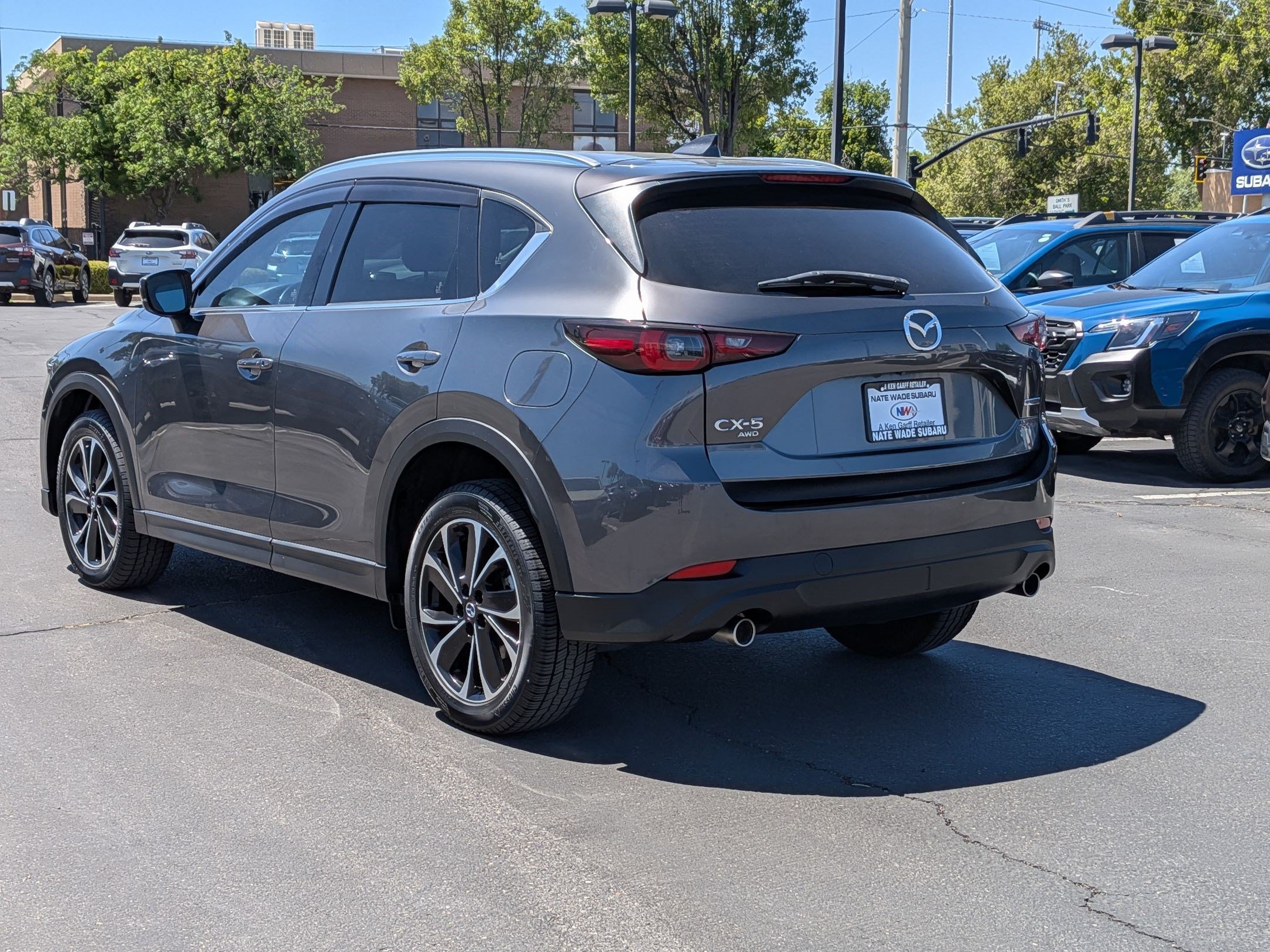 Used 2022 MAZDA CX-5 AWD 2.5 S w/ Premium Package image 5