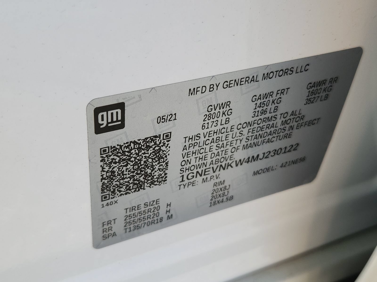 Used 2021 Chevrolet Traverse High Country AWD/4WD image 19