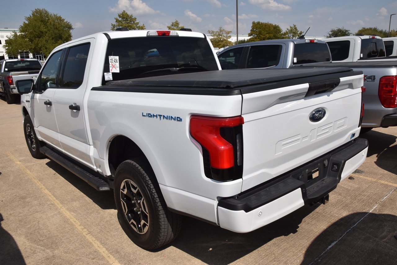 Certified 2023 Ford F150 Lightning XLT w/ Tow Technology Package AWD/4WD image 8