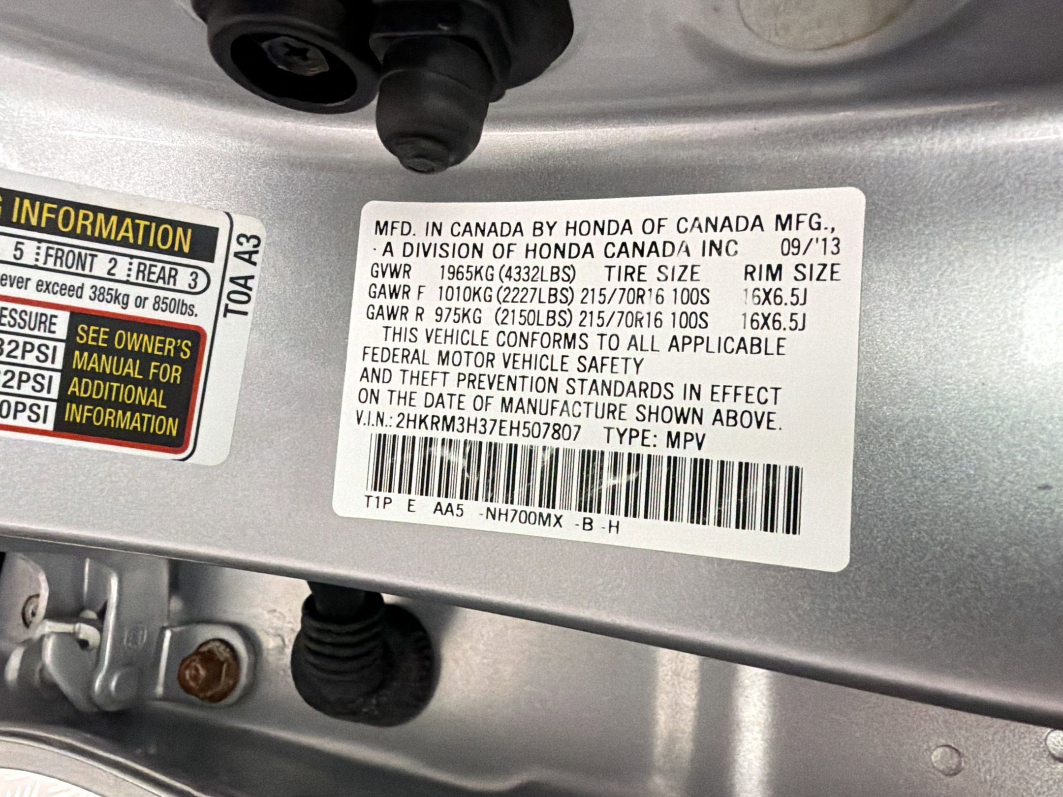 Used 2014 Honda CR-V LX image 21